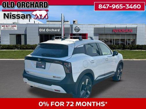 Aspen White Tricoat 2026 Nissan Kicks SR