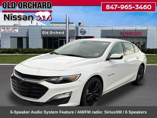 White 2024 Chevrolet Malibu 1LT