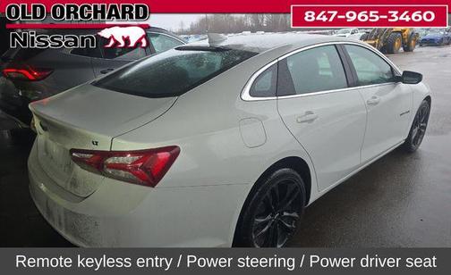 White 2024 Chevrolet Malibu 1LT