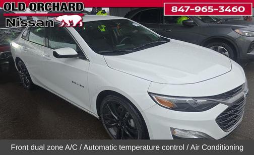 White 2024 Chevrolet Malibu 1LT