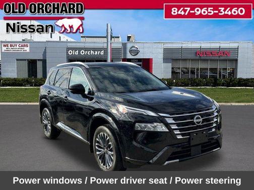 Super Black 2024 Nissan Rogue Platinum