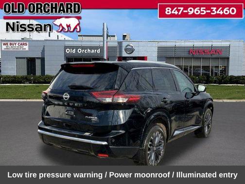 Super Black 2024 Nissan Rogue Platinum