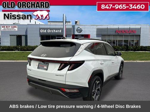 Serenity White Pearl 2023 Hyundai TUCSON Hybrid Limited