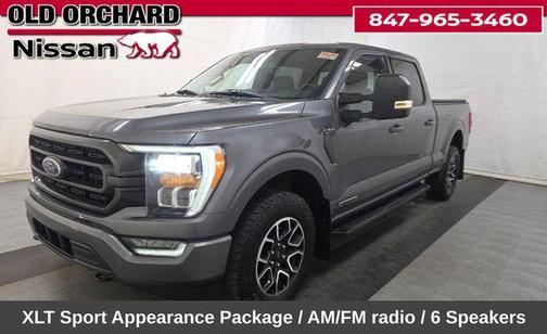 Gray 2023 Ford F-150 XLT