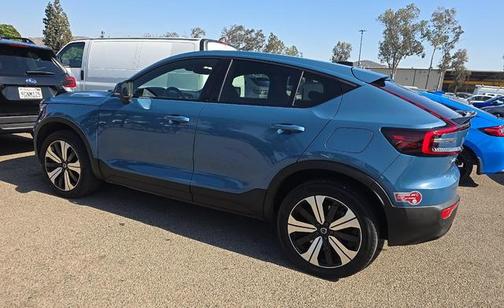 Blue Metallic 2023 Volvo C40 Recharge Pure Electric Twin Plus