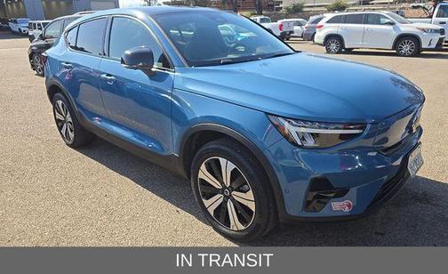 Blue Metallic 2023 Volvo C40 Recharge Pure Electric Twin Plus