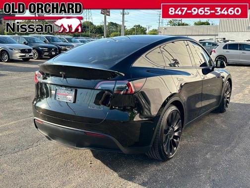 Black 2022 Tesla Model Y Performance Dual Motor All-Wheel Drive