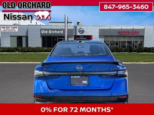 Bluestone Pearl/Super Blk 2026 Nissan Sentra SR