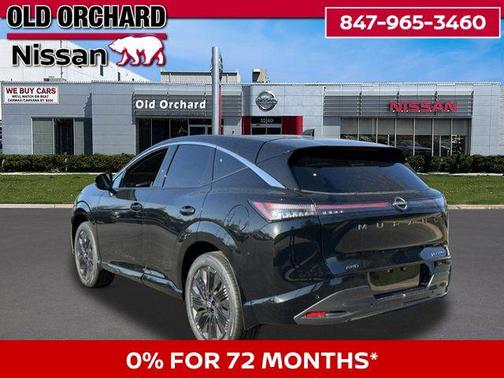 Super Black 2026 Nissan Murano Platinum