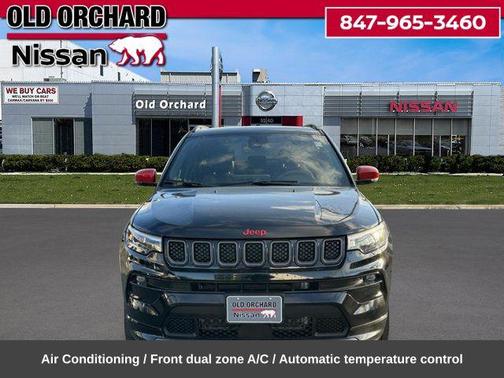 Diamond Black Crystal Pearlcoat 2023 Jeep Compass (RED) Edition 4x4