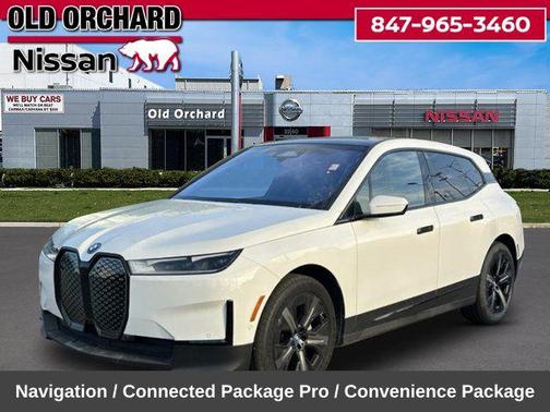 Alpine White 2025 BMW iX xDrive50