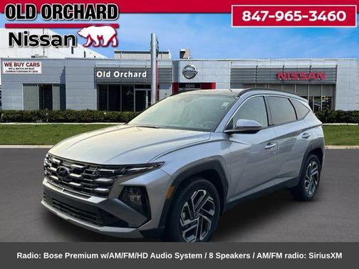 Shimmering Silver 2025 Hyundai TUCSON Hybrid Limited