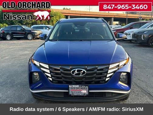 Intense Blue 2022 Hyundai TUCSON SEL