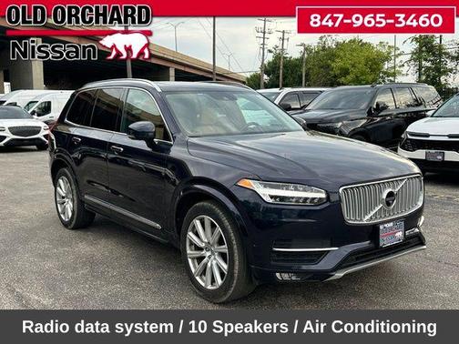 Magic Blue Metallic 2016 Volvo XC90 T6 Inscription