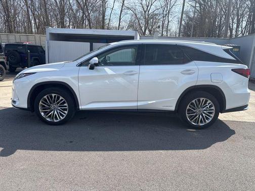 White 2022 Lexus RX 450hL Luxury