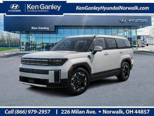Serenity White 2026 Hyundai SANTA FE SE