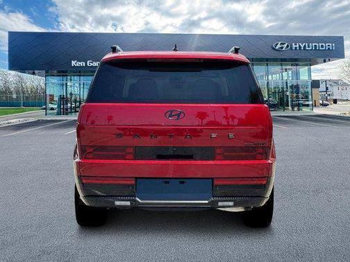 Ultimate Red 2026 Hyundai SANTA FE HEV Calligraphy
