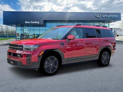 Ultimate Red 2026 Hyundai SANTA FE HEV Calligraphy
