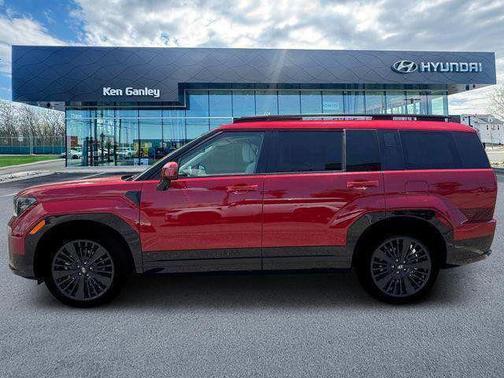 Ultimate Red 2026 Hyundai SANTA FE HEV Calligraphy