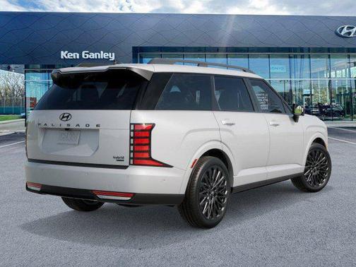 Creamy White Pearl 2027 Hyundai Palisade Hybrid Calligraphy Black Ink