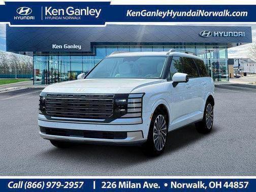 Creamy White Pearl 2026 Hyundai PALISADE Calligraphy