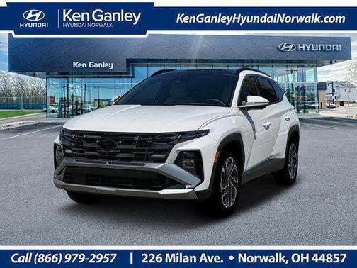 Serenity White Pearl 2026 Hyundai TUCSON Limited