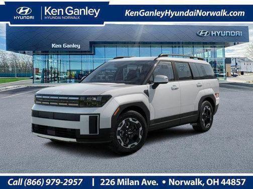 Serenity White 2026 Hyundai SANTA FE SEL 2.4