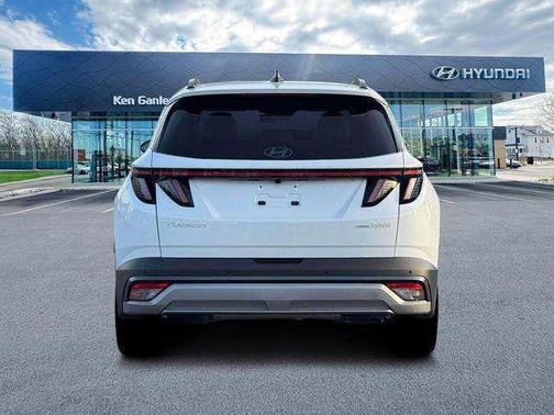 Creamy White Pearl 2026 Hyundai TUCSON Hybrid Limited