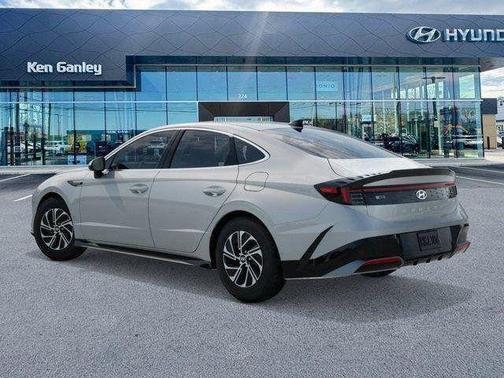 Serenity White 2026 Hyundai SONATA Hybrid Base