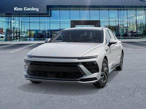 Serenity White 2026 Hyundai SONATA Hybrid Base