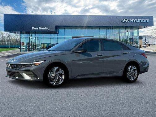 Ecotronic Gray 2025 Hyundai ELANTRA HEV SEL Sport