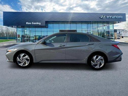 Ecotronic Gray 2025 Hyundai ELANTRA HEV SEL Sport