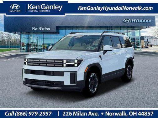 Serenity White 2026 Hyundai SANTA FE SEL 2.4