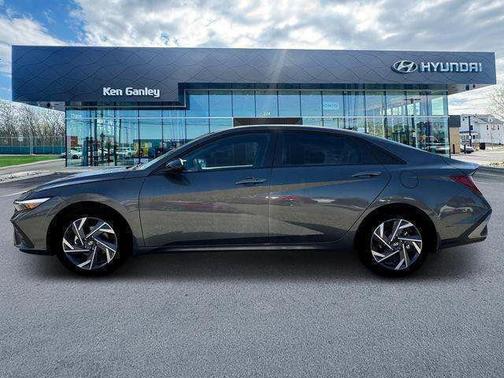 Amazon Gray 2025 Hyundai ELANTRA HEV SEL Sport