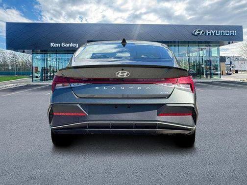 Amazon Gray 2025 Hyundai ELANTRA HEV SEL Sport