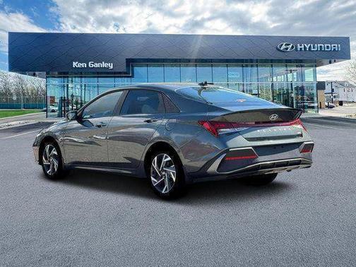 Amazon Gray 2025 Hyundai ELANTRA HEV SEL Sport