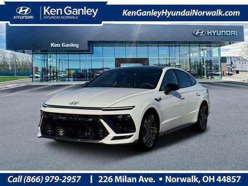 Serenity White 2026 Hyundai SONATA N Line