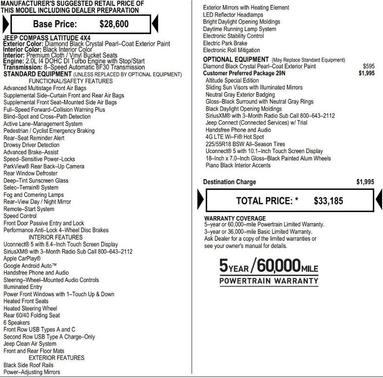 2026 Jeep Compass Latitude