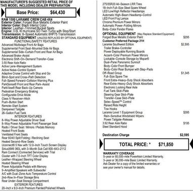 2026 RAM 1500 Laramie