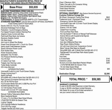 2026 RAM 2500 Tradesman