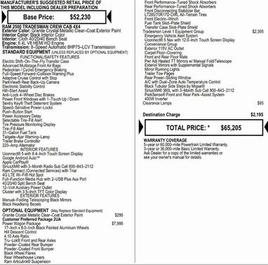 2026 RAM 2500 Tradesman