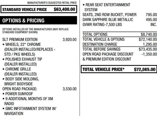 2020 GMC Yukon XL SLT