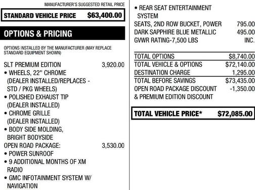2020 GMC Yukon XL SLT