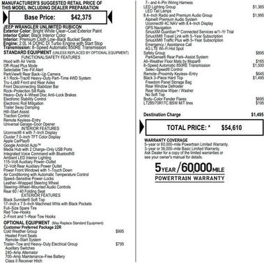 2021 Jeep Wrangler Unlimited Rubicon