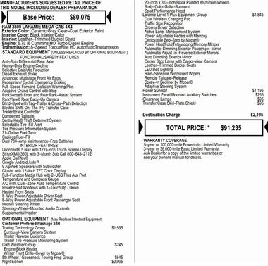 2026 RAM 3500 Laramie