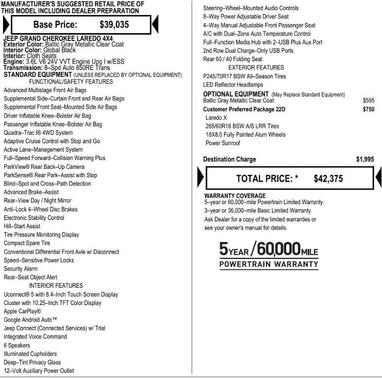 2025 Jeep Grand Cherokee Laredo
