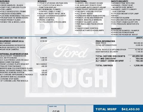 2015 Ford F-150 XLT