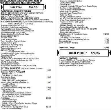 2026 RAM 2500 Big Horn