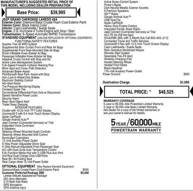 2026 Jeep Grand Cherokee Laredo