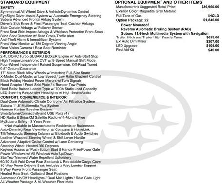 2025 Subaru Outback Wilderness